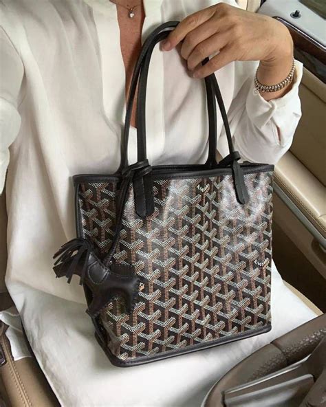 goyard anjou tote mini|goyard mini anjou handbags.